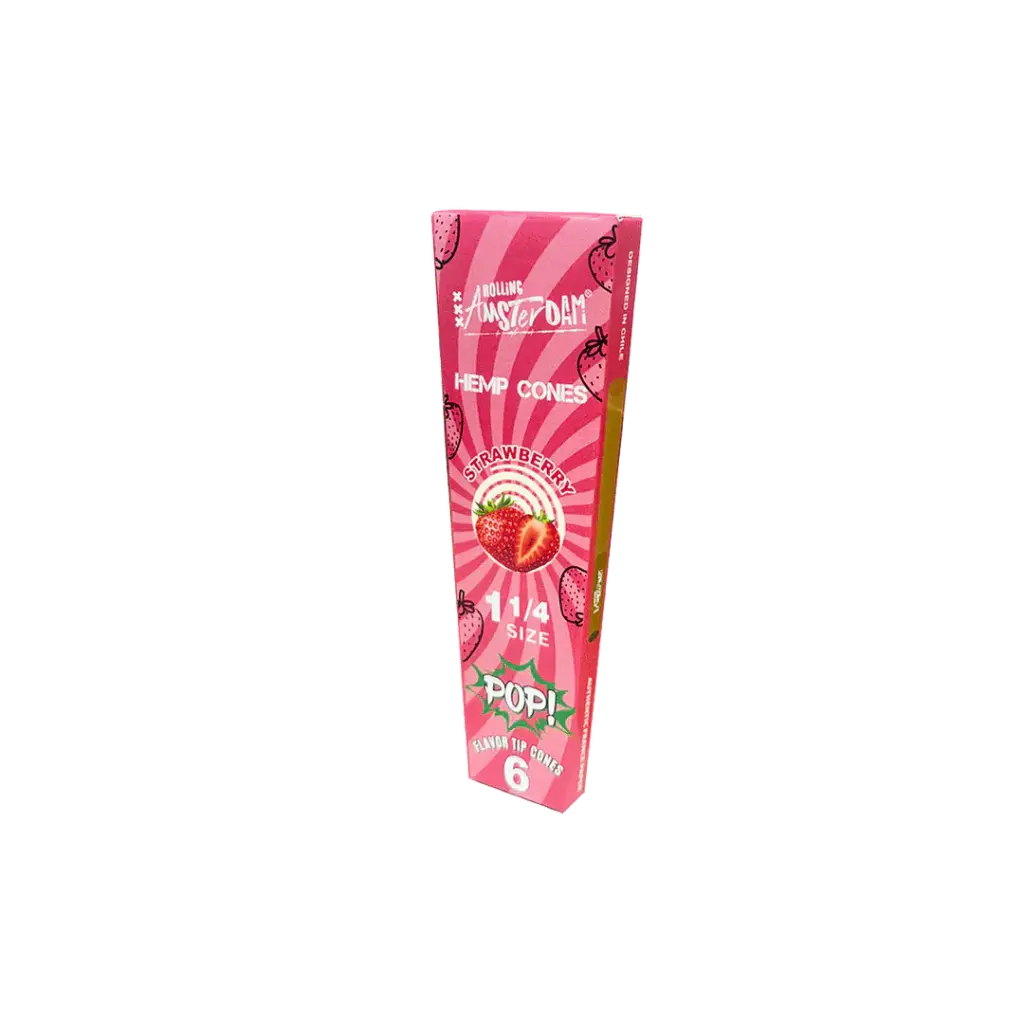 Hemp Cones POP Frutilla Rolling Amsterdam