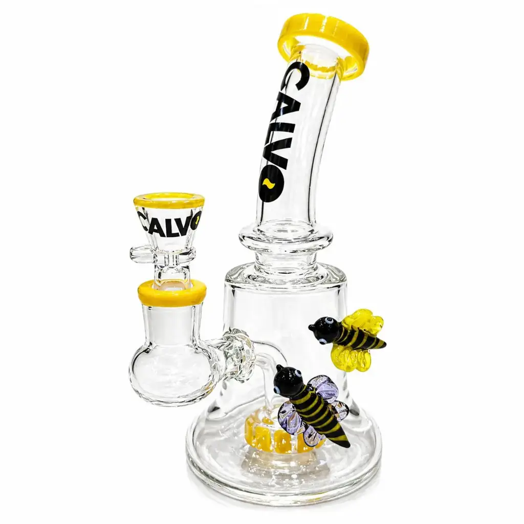 Bee Rig Yellow Calvo Glass