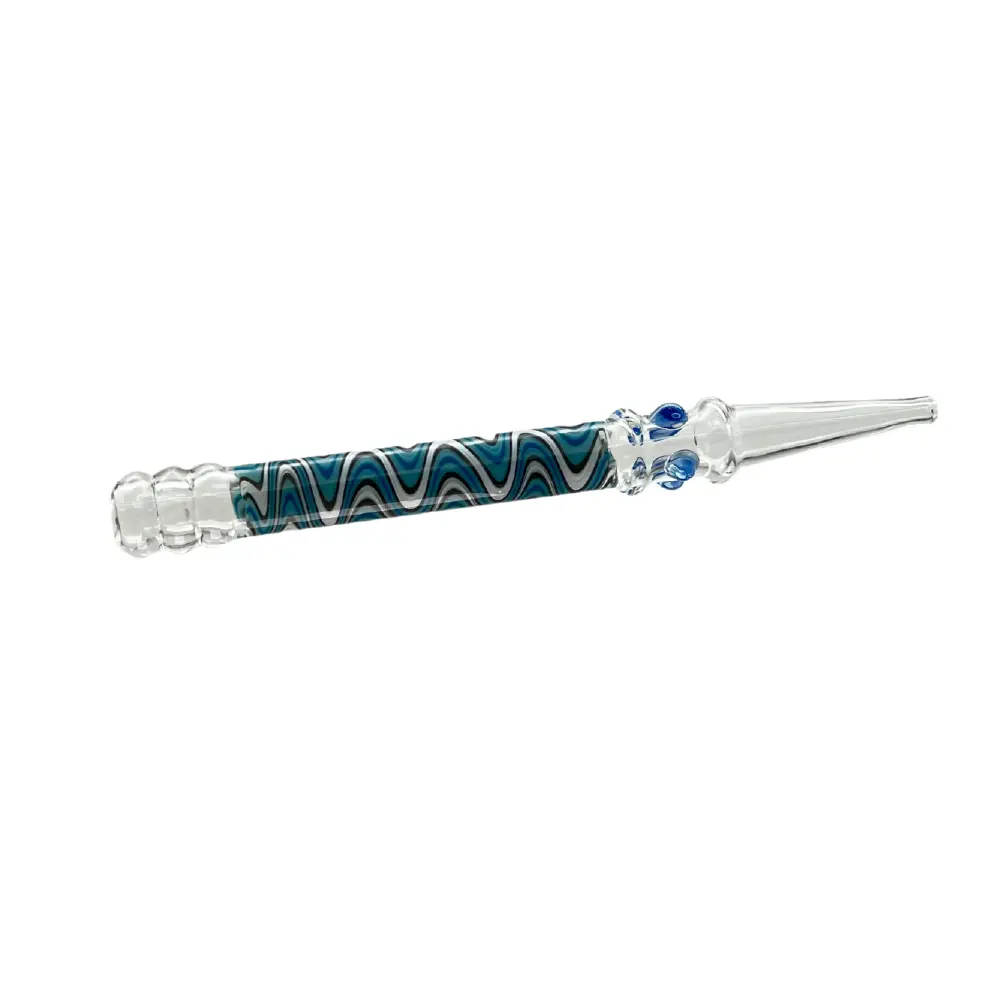 Pipa Rosin Nectar Collector Blue Calvo Glass 