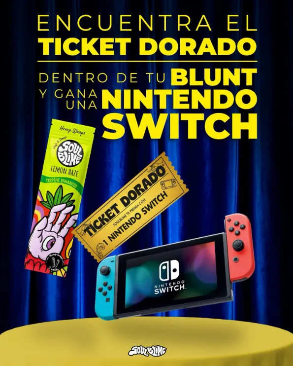 Soulblime Promocion Ticket Dorado