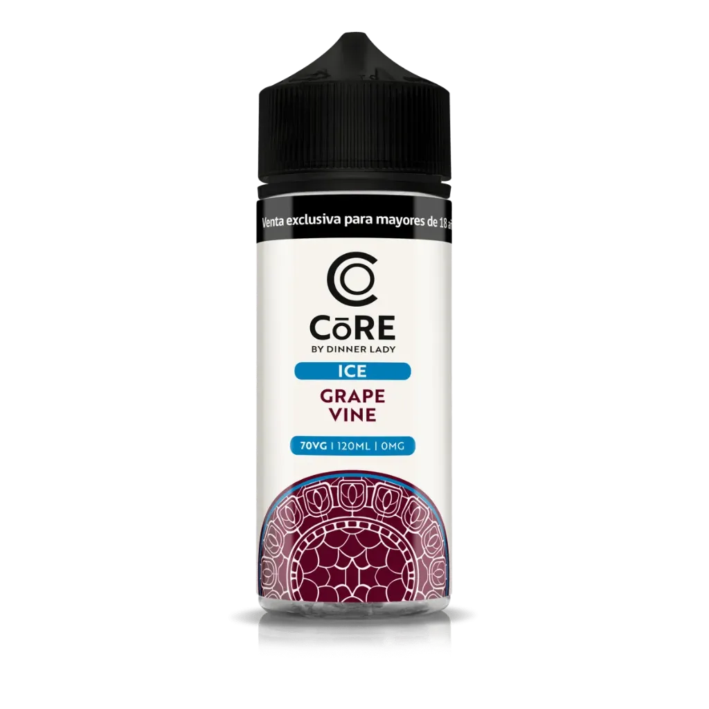 Esencia Zero Nicotina Grape Ice Vine 120ml Core