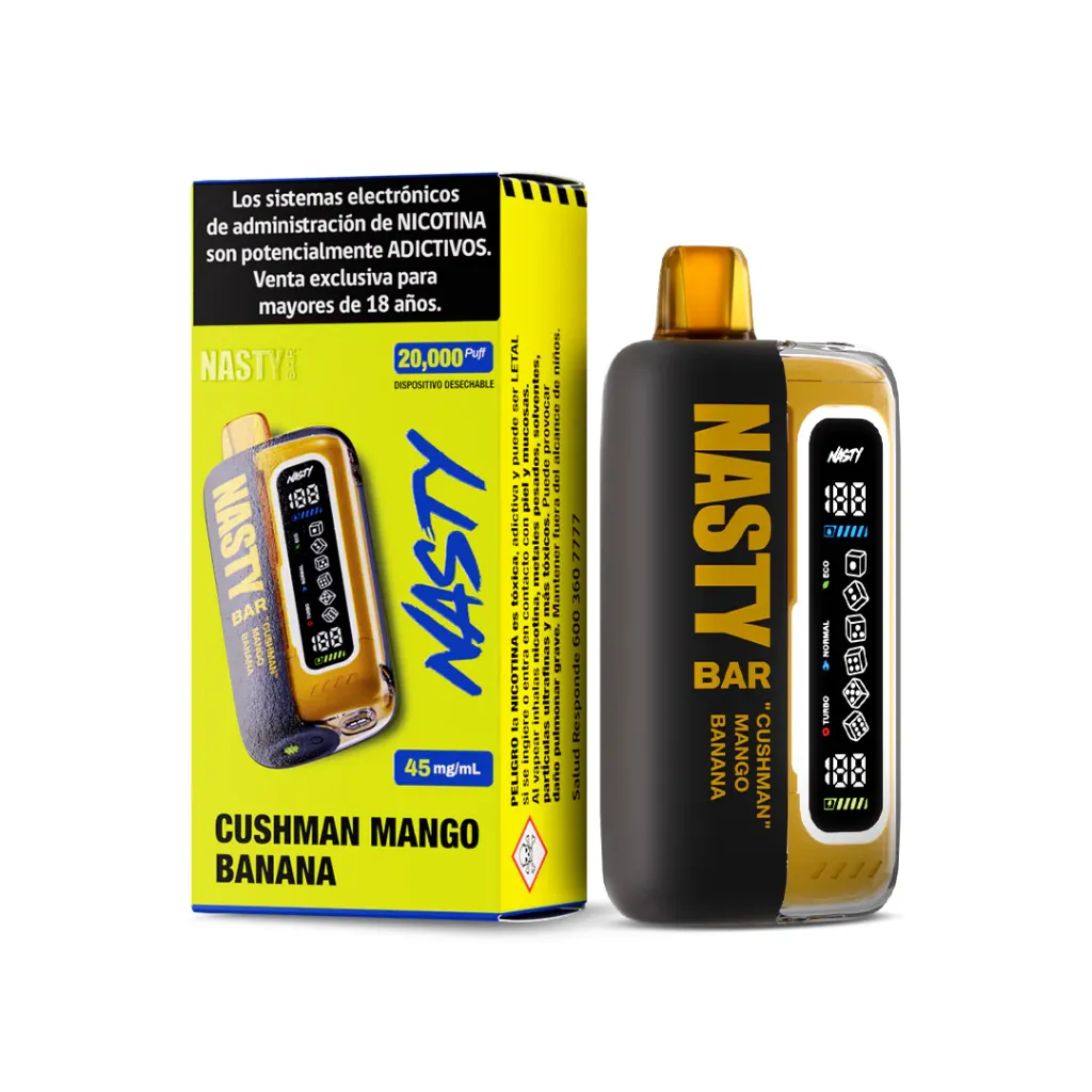 Nasty Bar 20K Puff Cushman Mango Banana