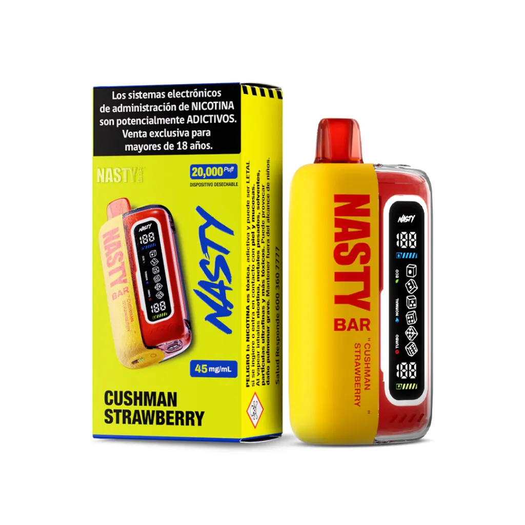 Nasty Bar 20K Puff Cushman Strawberry