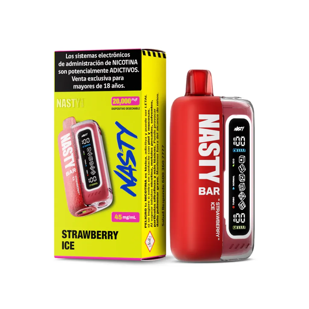 Nasty Bar 20K Puff Strawberry Ice