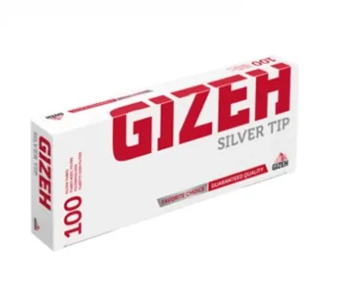 Tubos Silver 100u Gizeh