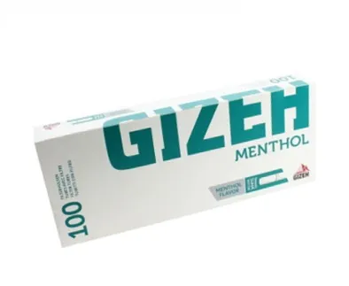 Tubos Mentolados 100u Gizeh
