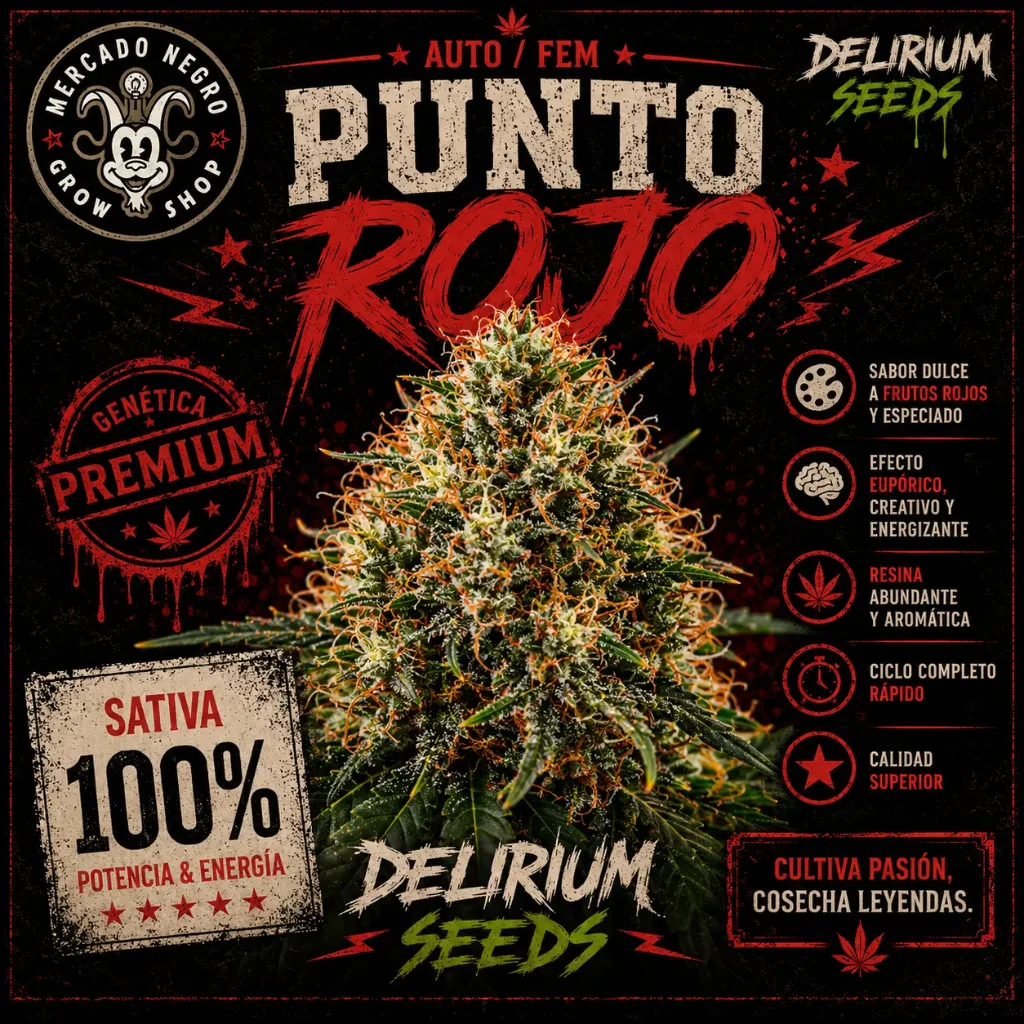 Punto Rojo Fem 1 Semillas Delirium Seeds