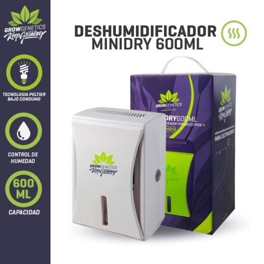 Deshumificador Minidry 600ml Grow Genetics