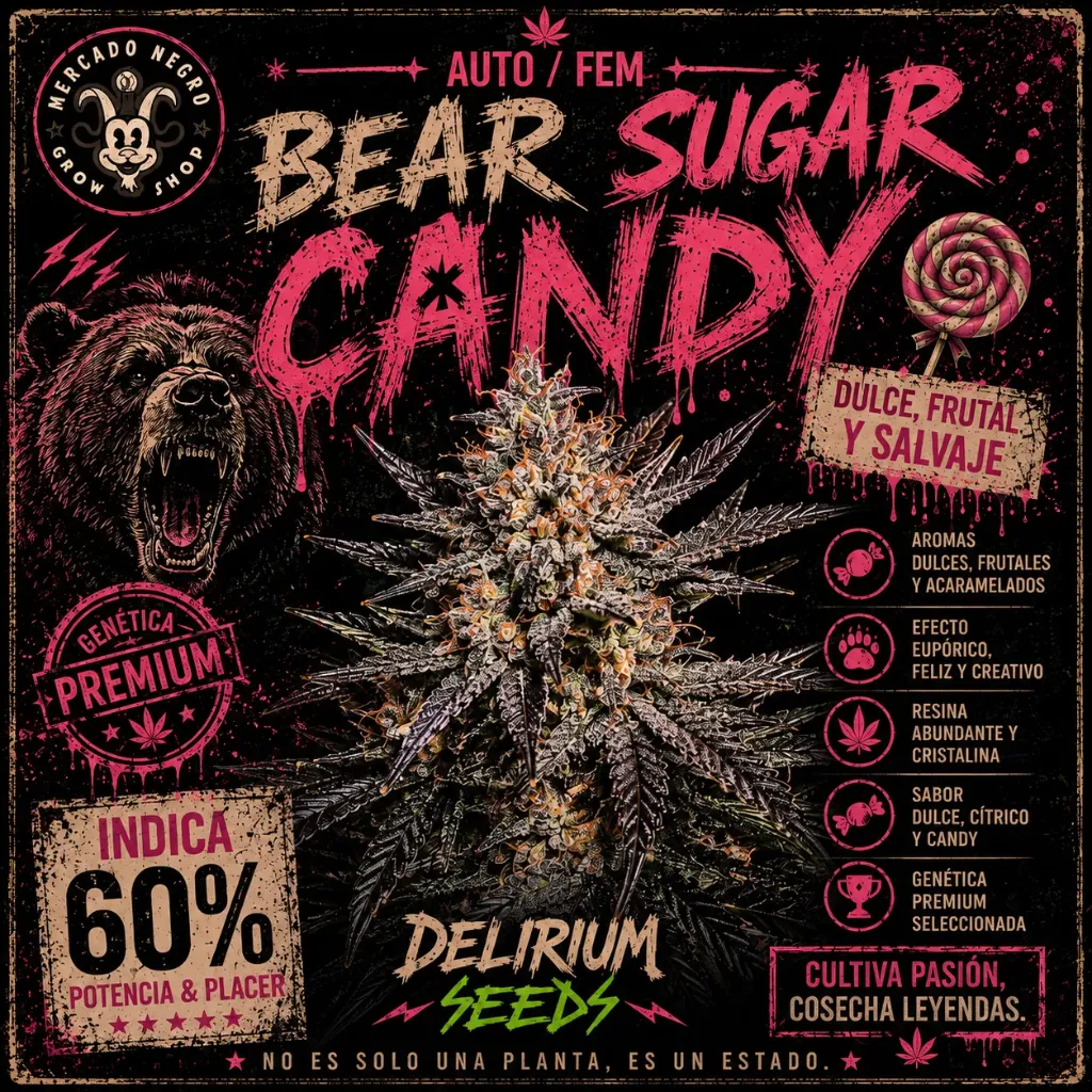 Bear Sugar Candy Fem 1 Semillas Delirium Seeds