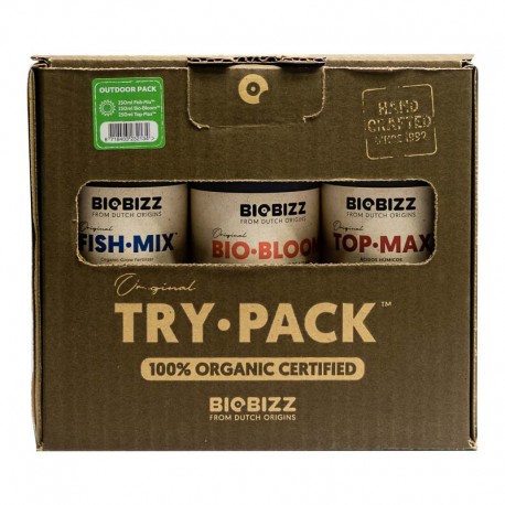 Tripack Outdoor 250ml c/u BioBizz