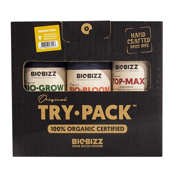 Tripack Indoor 250ml c/u Biobizz