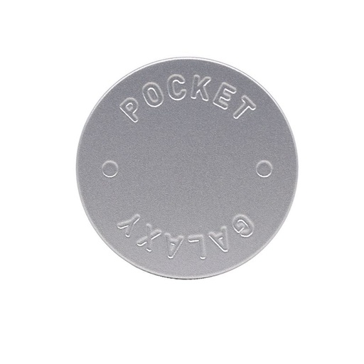Moledor Cerámica Pocket Silver 4 Partes 55mm Galaxy