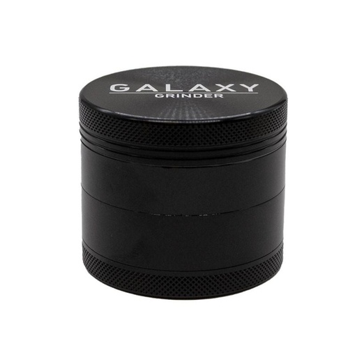 Moledor Aluminio Black 4 Partes 38mm Galaxy