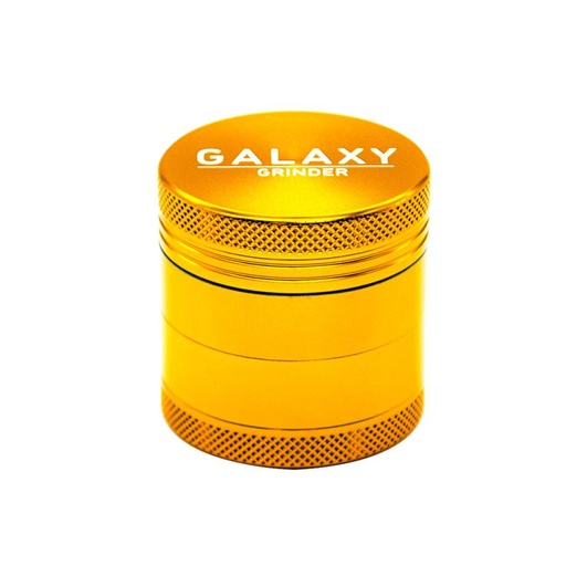 Moledor Aluminio Gold 4 Partes 38mm Galaxy