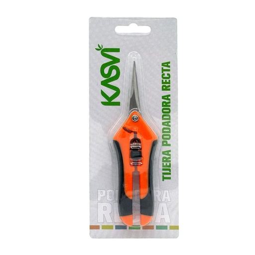 Tijera Podadora Recta 17cm Kasvi