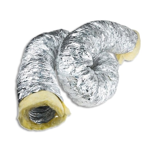 Ducto Aluminio Insonorizado 152mm x 10mts 