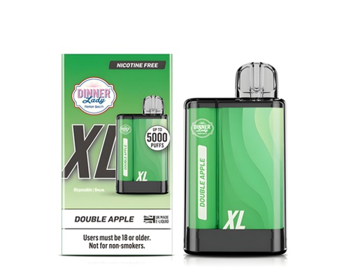 Vaporizador 5000 Puff Double Apple 0% Nic Dinner Lady