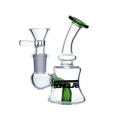 Tiny Bell Green Bonglab