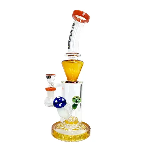 Double Fungus Rig Yellow Calvo Glass