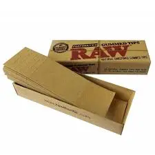 Tips Cartón Prepicados con Goma 33u Raw 