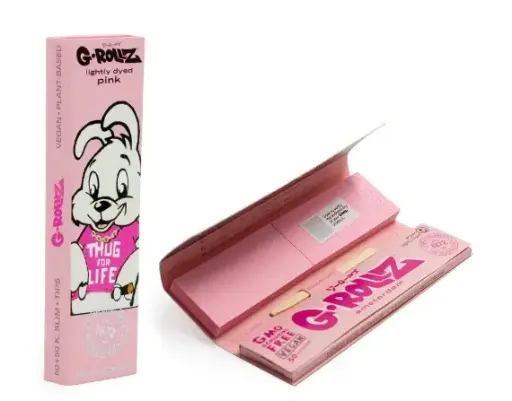 Papelillo + Tips Pink Bansky King Size G Rolls