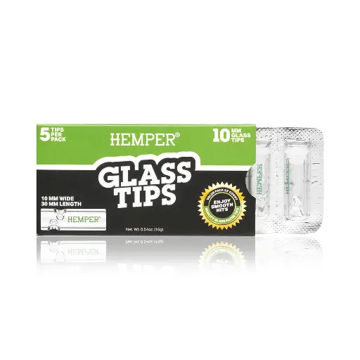Filtro Glass Tips 10mm Hemper