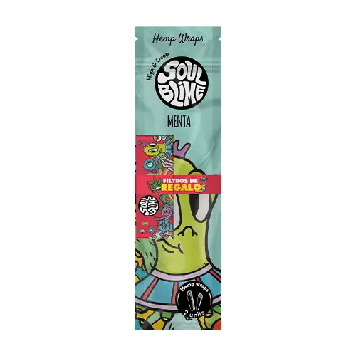 Blunt + Filtros Menta 2u Soulblime