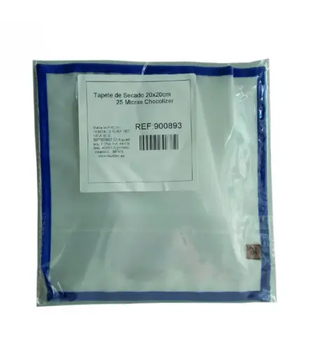 Tapete de Secado 25micras 20x20 Chocolizer