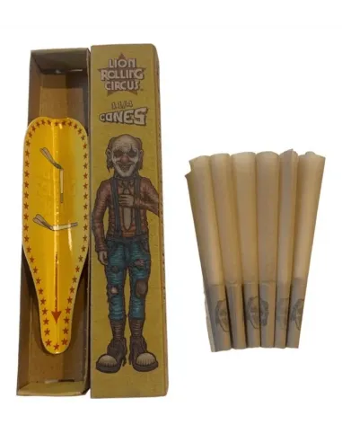Conos Preenrolados 11/4 6u Lion Rolling Circus