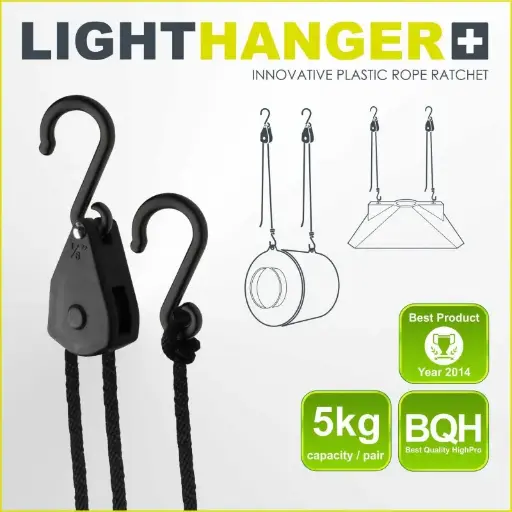 Poleas Light Hanger 5kg Garden High Pro
