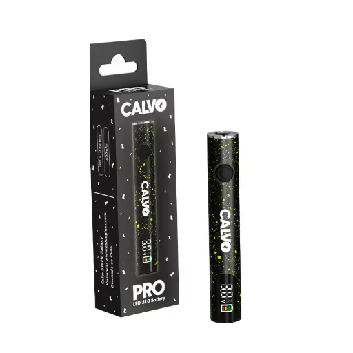 Batería Pro Led 510 Black Galaxy Calvo Glass