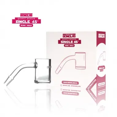 Banger Cuarzo Simple 45° 10mm Bonglab
