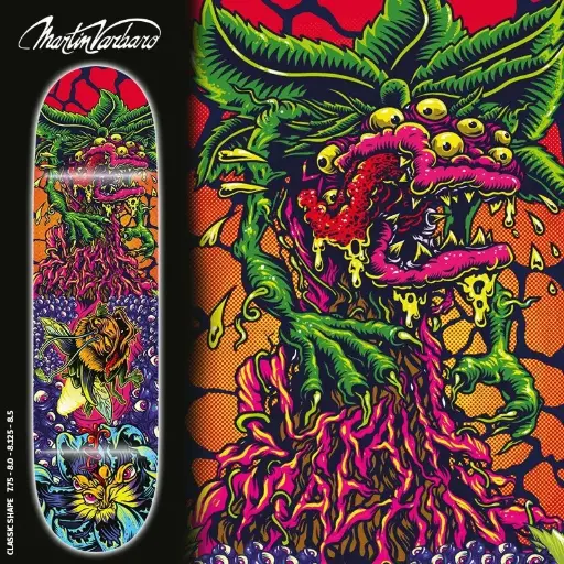 Tabla Skate Vegetal 7.75 Strain Machine