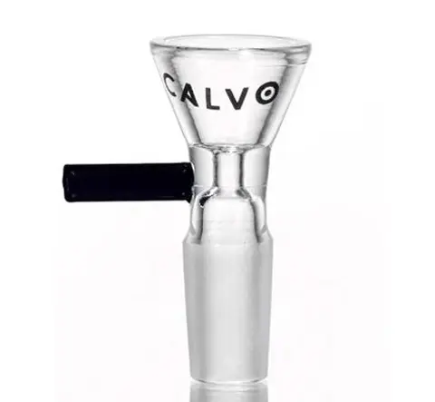 Quemador Bong Black 14mm Calvo Glass