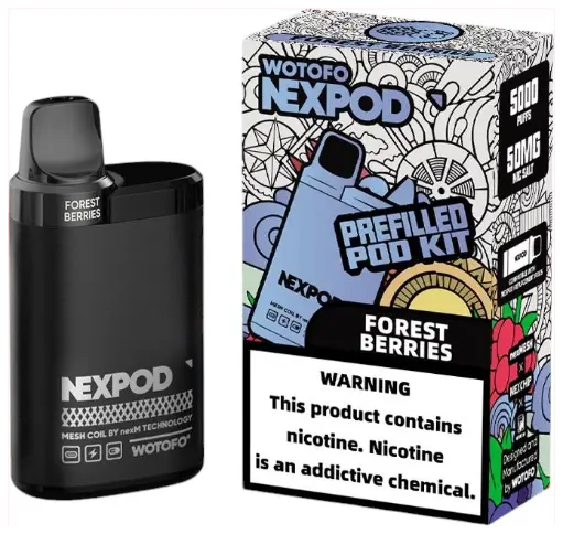 Vaporizador NexPod Pro 5000 Puff Forest Berries Wotofo