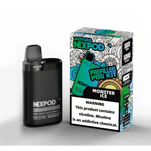 Vaporizador NexPod Pro 5000 Puff Monster Ice Wotofo