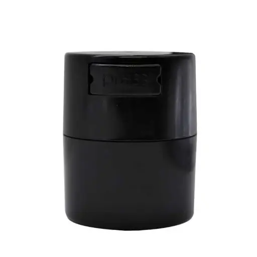 Contenedor Curado Full Solid Black 120ml Airtight