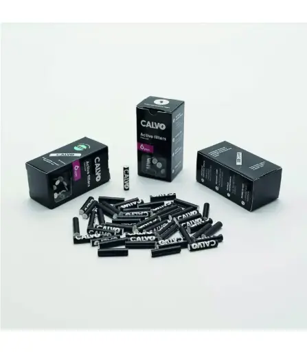 Filtro Carbón Activado Black 6mm Calvo Glass