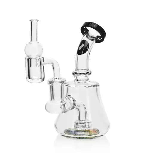 Wax Kit Dab Rig + Banger + Cap Black Calvo Glass