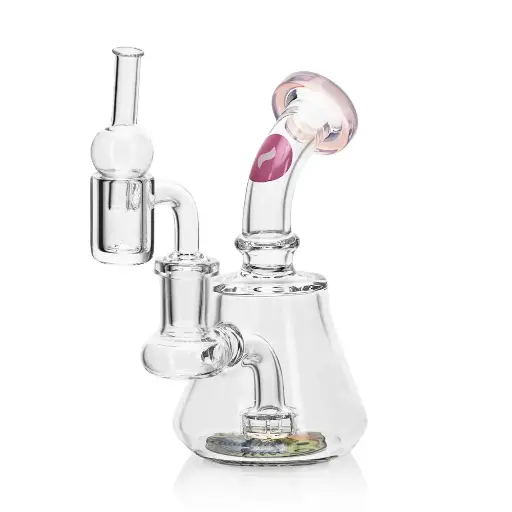 Wax Kit Dab Rig + Banger + Cap Pink Calvo Glass