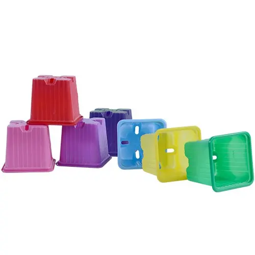 Maceta Mini Cuadrada 0.2 Litros