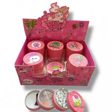 Moledor Metálico Rosa 50mm Baked Bunny