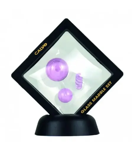 Marble Set Pink Calvo Glass