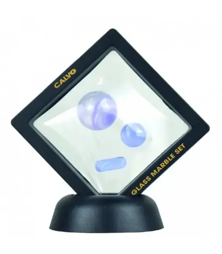 Marble Set Purple Calvo Glass