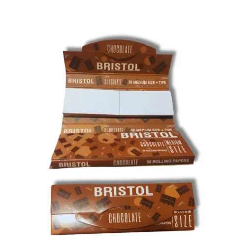 Papelillo + Tips 11/4 Chocolate Bristol