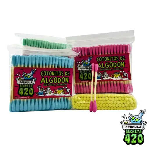 Cotonitos de Algodón 100u Formula Secreta 420