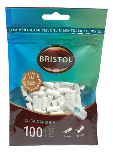 Filtro Slim 6mm Click Menta Bristol
