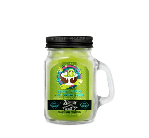 Vela Eliminadora de Olores Pequeña Skinny Dippin Lime in the Coco Beamer