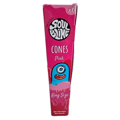 Conos Preenrolados Pink King Size Soulblime