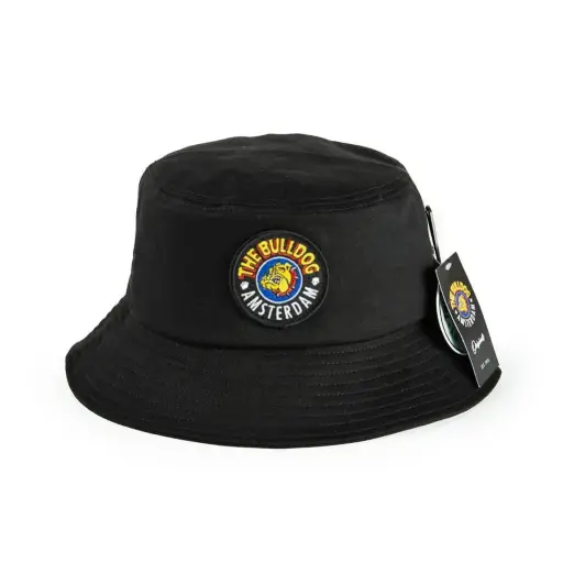 Gorro Buckethat Negro Bulldog
